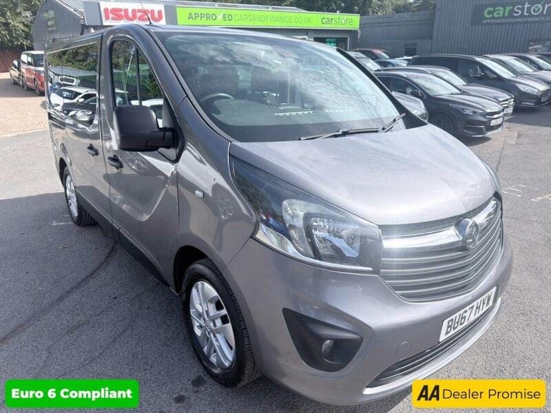 2017 Vauxhall Vivaro 2900 Combi CDTi Bi-T S/S L1H1 2900 Combi CDTI Bi-Turbo S/S