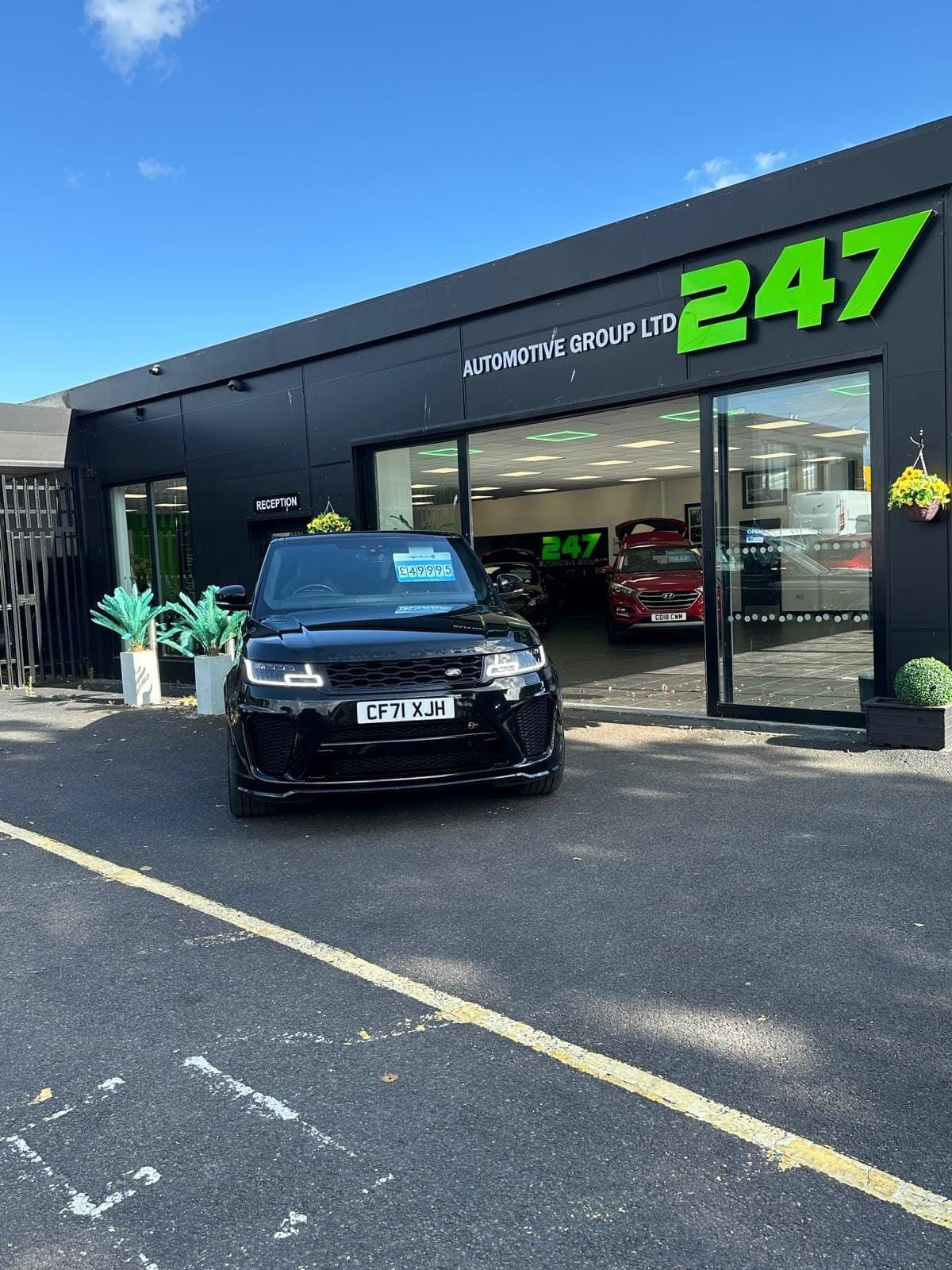 2022 Land Rover Range Rover Sport SVR S/C Auto