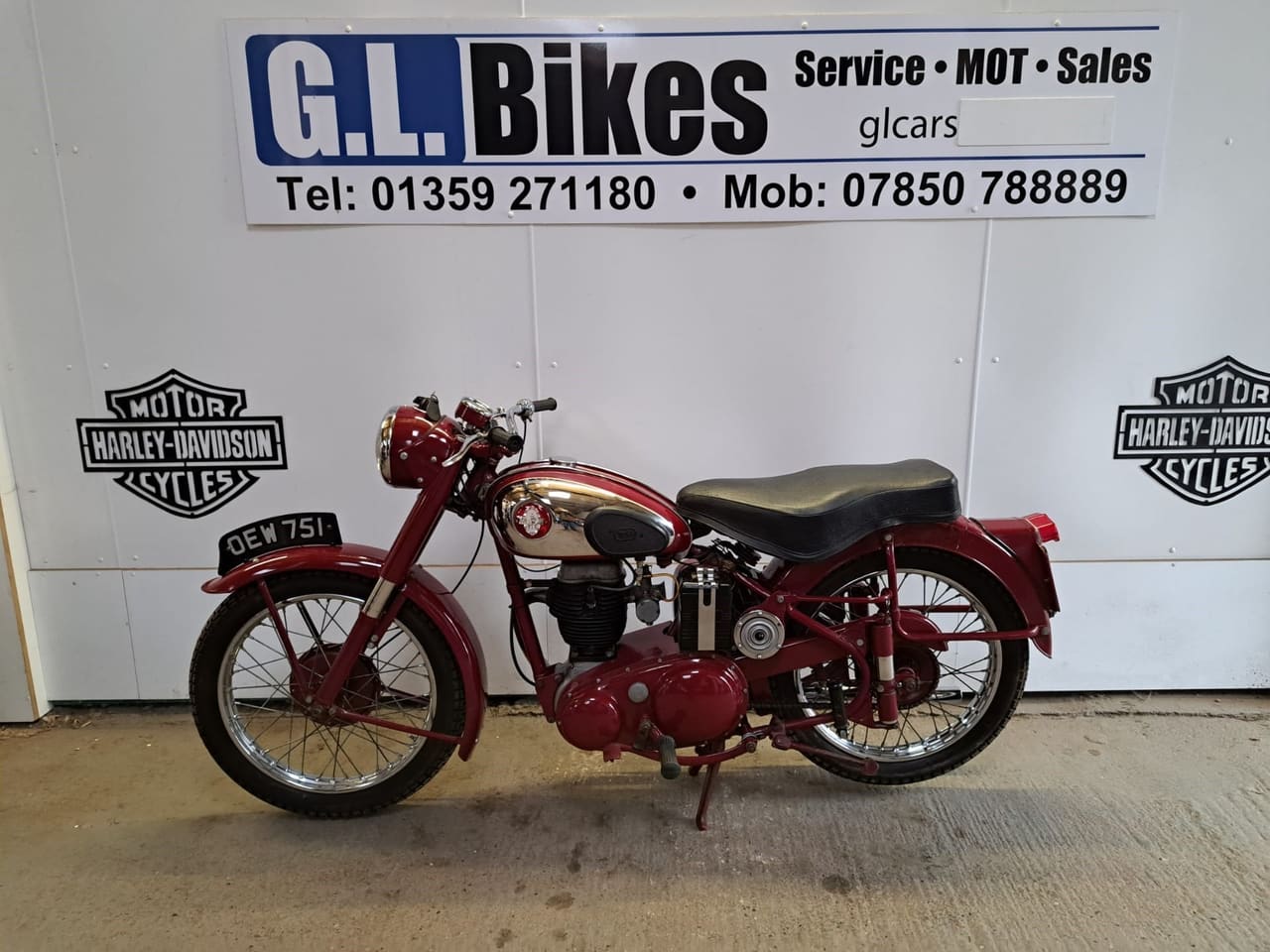 1955 BSA C11 1955